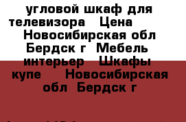 угловой шкаф для телевизора › Цена ­ 5 000 - Новосибирская обл., Бердск г. Мебель, интерьер » Шкафы, купе   . Новосибирская обл.,Бердск г.